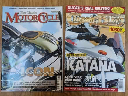 Photo of free Two Classic Motorcycle Mags (West Wickham, BR4) #1