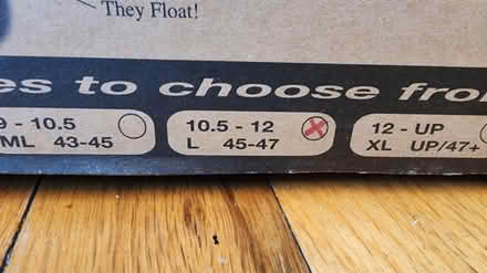 Photo of free Slasher fins - floating (E12th ave S - 11229) #2