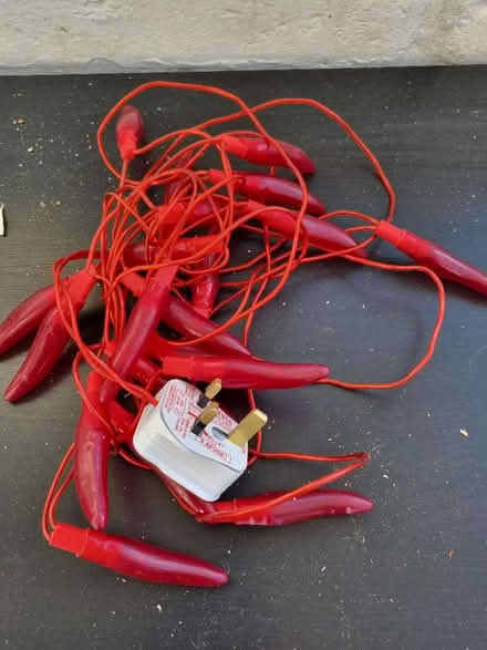 Photo of free Red chilli lights (Chalford GL6) #1
