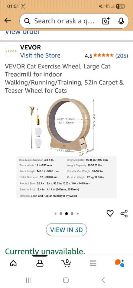 Photo of free Cat wheel excellent condition (Finchley N2) #4