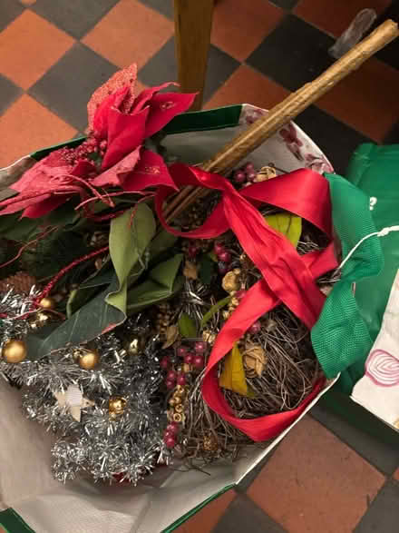 Photo of free Surplus wreaths/decorations (Dinas Powys CF64) #1
