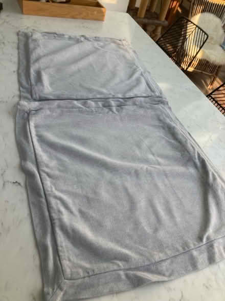 Photo of free Two grey cushion covers (Poole) #1