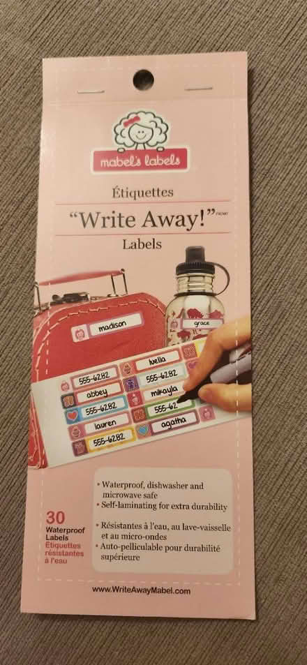 Photo of free Labels (Burhamthorpe & Robert Speck) #1