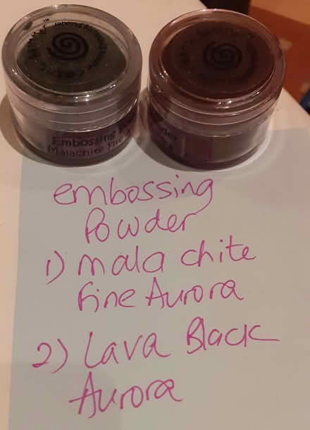 Photo of free Embossing powder (Beulah Hill CR7) #1