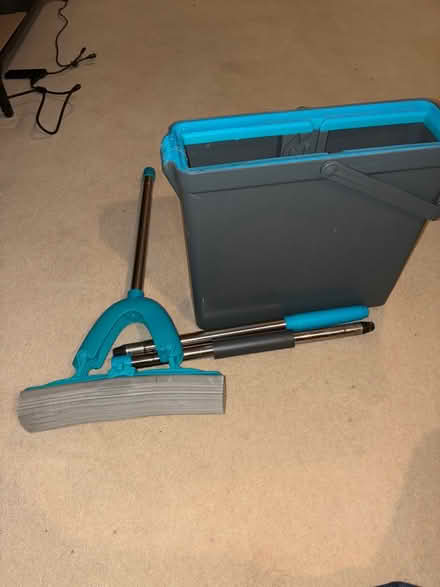 Photo of free Slim compact mop and bucket (Wylde Green B72) #1