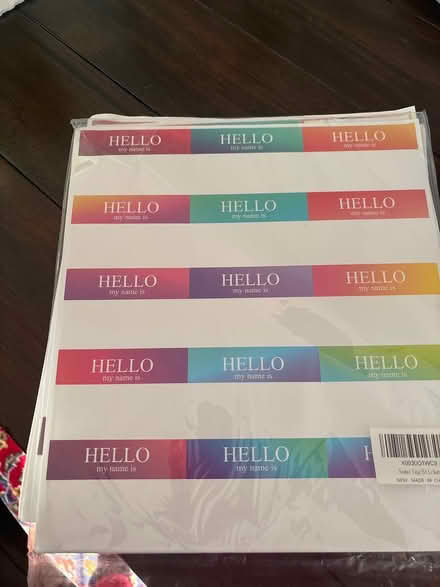 Photo of free Name tags (North Augusta) #1