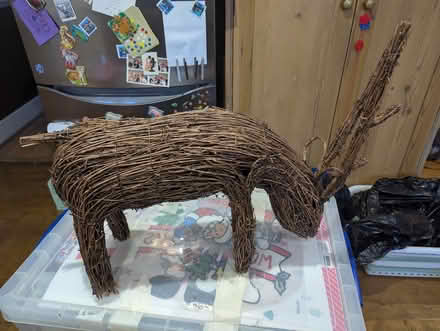 Photo of free Two reindeer decorations (Old Town SG1) #1