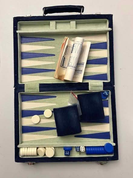 Photo of free Vintage backgammon set (Campbell) #2