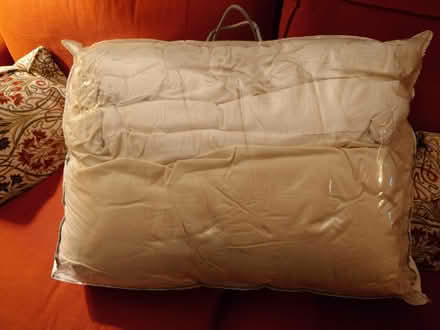 Photo of free Kingsize duvet Old but life in it yet. polyester filling (Castle MK40) #1
