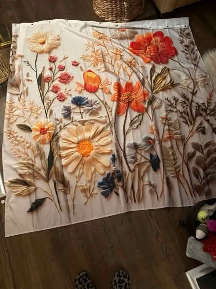 Photo of free Fabric Shower Curtain (Annapolis (near Quiet Waters)) #1