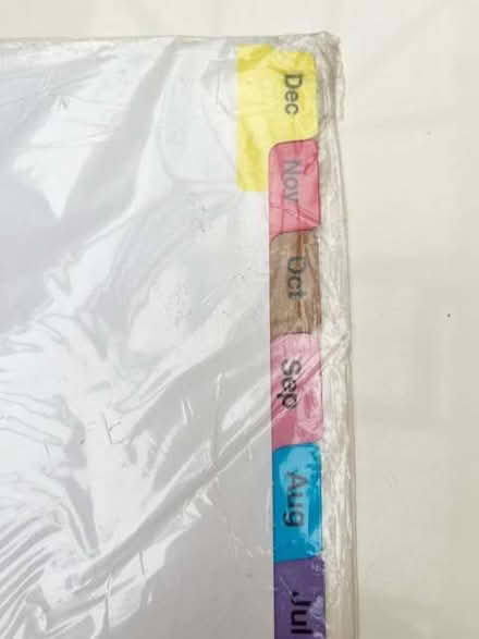 Photo of free A4 12 month document organisers (Cambridge GL2) #1