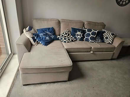 Photo of free Corner sofa bed (Bushmead LU2) #1