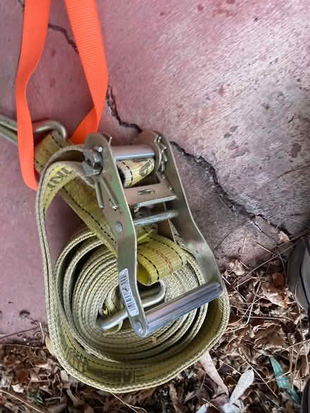Photo of free Straps for holding things down (Foothill Boulevard Cupertino) #1