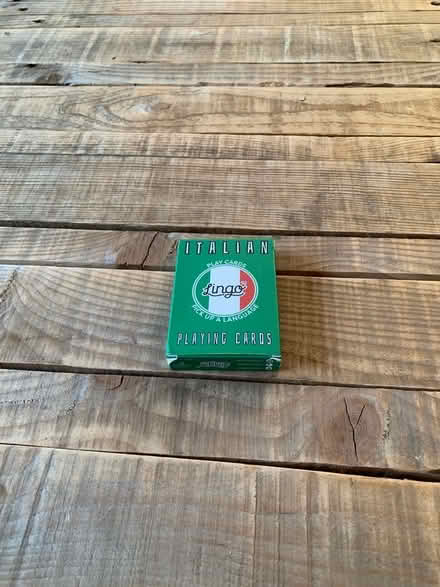 Photo of free Learn to speak Italian playing cards (Northfield B31) #1