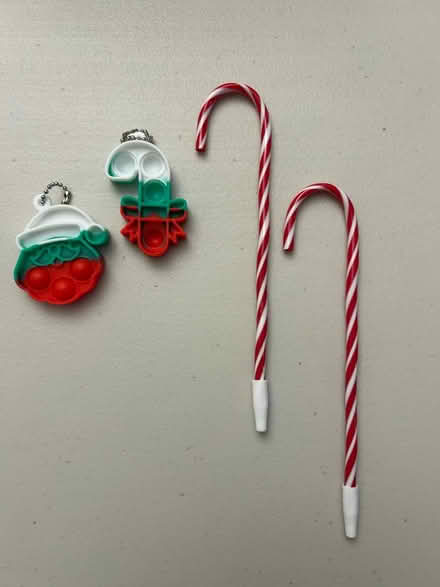 Photo of free Seasonal fidgets + pens (Campbell) #1