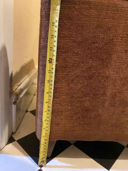 Photo of free Brown-ish solid upholstered stool (Highbury Vale NG6) #4