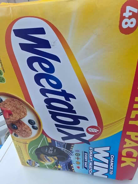 Photo of free Opened family box of Weetabix (Chingford Mount E4) #1