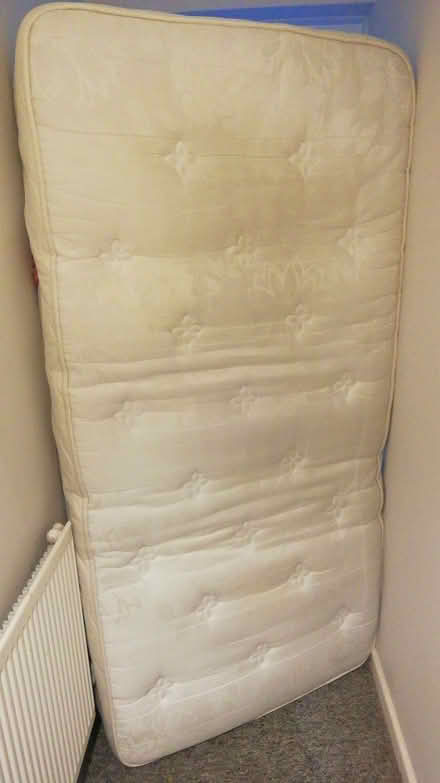 Photo of free single mattress approx 3 x 6 (Rochford SS4) #3