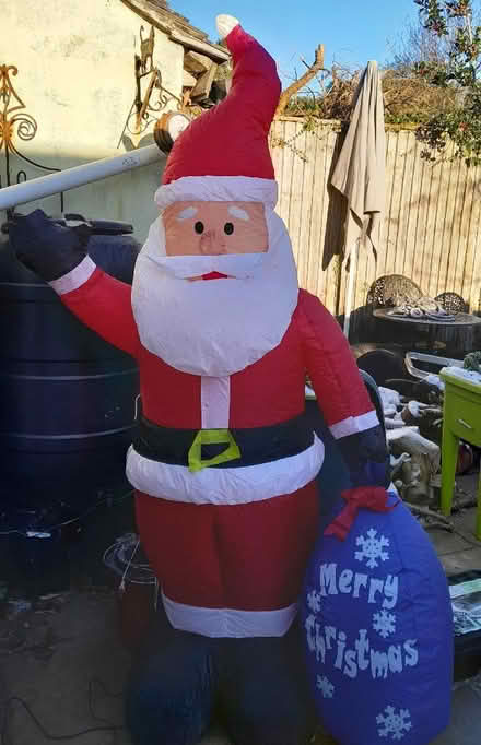 Photo of free Large inflatable Santa (Buxted TN22) #1