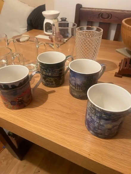 Photo of free Assorted glasses, mugs & glass mugs (SW17 8JA) #2