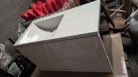 Photo of free bathroom sink & drawer unit (Shaw Mills) #1