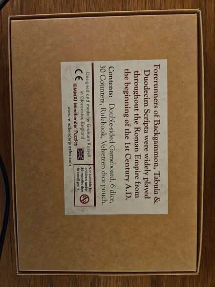 Photo of free Box of Roman board games (Radford Semele CV31) #2