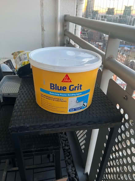 Photo of free Blue Grit Plaster Bonding Agent (Vauxhall SW8) #1