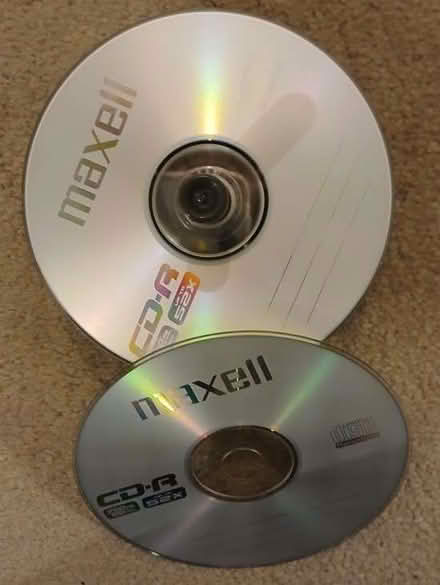 Photo of free 30 Maxell recordable compact discs new (Bicester OX26) #1