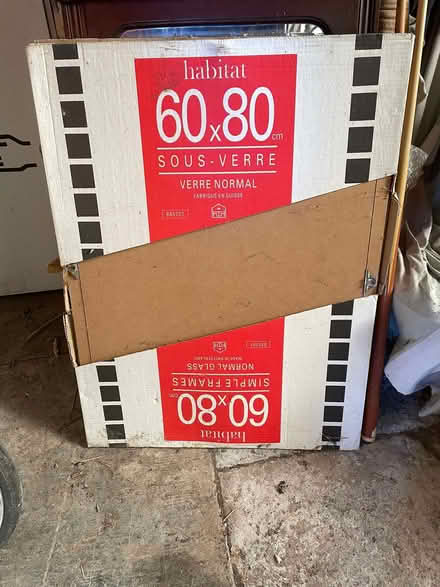 Photo of free Large glass clip frames - two of (Dundon TA11) #1