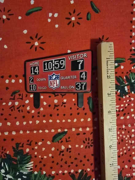 Photo of free NFL Football Scoreboard Decoration (West 7th) #3