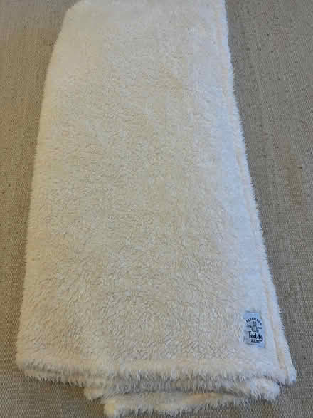 Photo of free Lightly used teddy blanket/throw (N1 7FF) #1