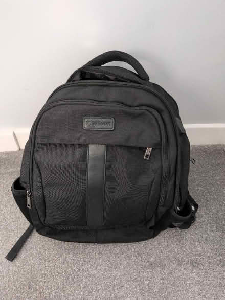 Photo of free Black laptop rucksack (Kenilworth CV8) #1