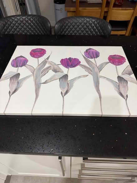 Photo of free Flower canvas (Bracknell Forest RG40) #1