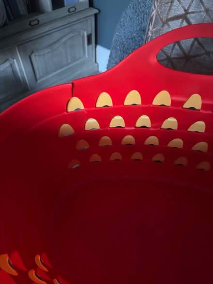 Photo of free Laundry Baskets Large x2- Plastic (Woodside SE25) #3