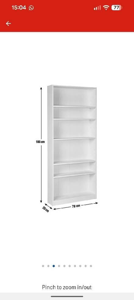 Photo of free Tall bookcase (Strood ME2) #2