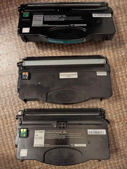 Photo of free 3 Lexmark E120-compat toner carts (Little Italy) #1