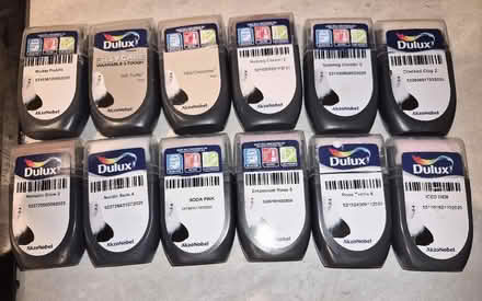 Photo of free Dulux brownish pinkish testers (Manor Farm KT14) #1