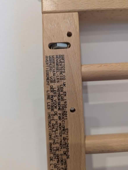 Photo of free Wooden stair gates x2 (SW9) #2