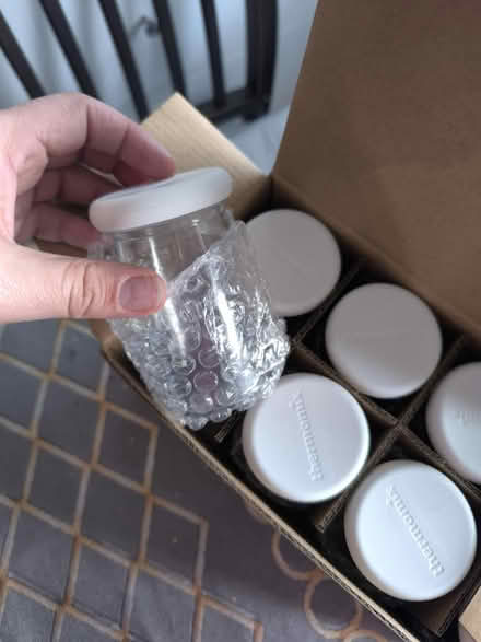 Photo of free Thermomix glass jars (Surbiton KT6) #2