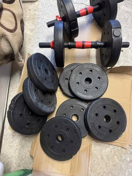 Photo of free Adjustable Dumbbells Set Weights (Wakefield WF1) #1