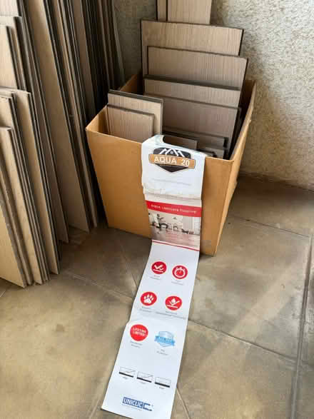 Photo of free Laminate flooring (Visalia-Downtown) #1