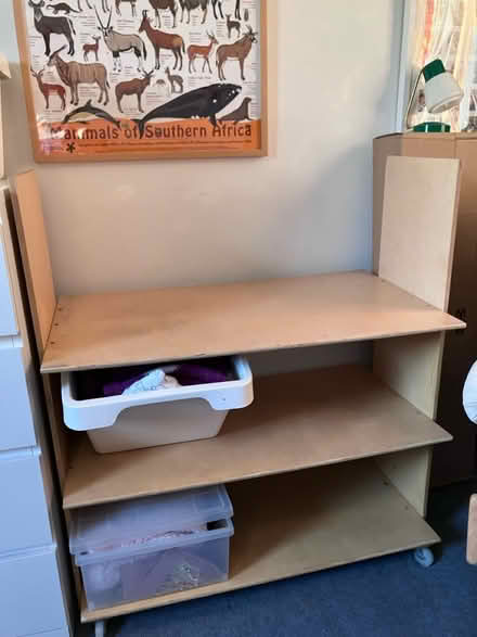 Photo of free Baby changing/ storage unit (Gospel Oak NW5) #4