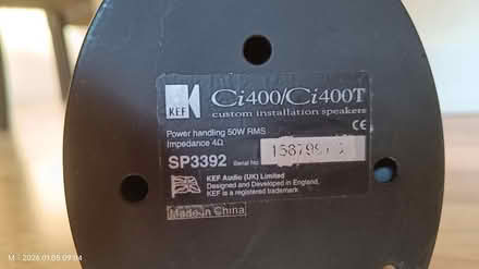 Photo of free Kef Surround Sound Speakers (Tilehurst, Reading RG31) #3