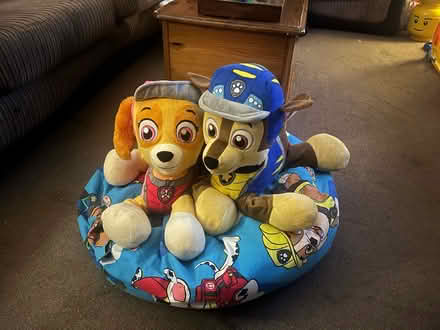 Photo of free Paw patrol beanbag & animals (Barry CF62) #1