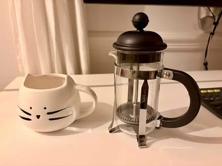 Photo of free 1-2c French press cafetiere & mug (West Bridgford NG2) #1