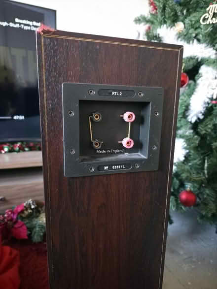 Photo of free 2 standing speakers (Swindon Village GL51) #2