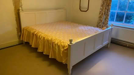 Photo of free King size wooden bed (DE72) #1
