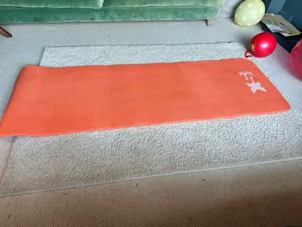 Photo of free Large bean bag and yoga mat (Highams Park) #3