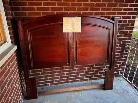 Photo of free Headboard in Cherry Finish (Reading OH near HS) #1