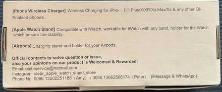 Photo of free 3 in 1 Charging Stand (Upper West Side) #2